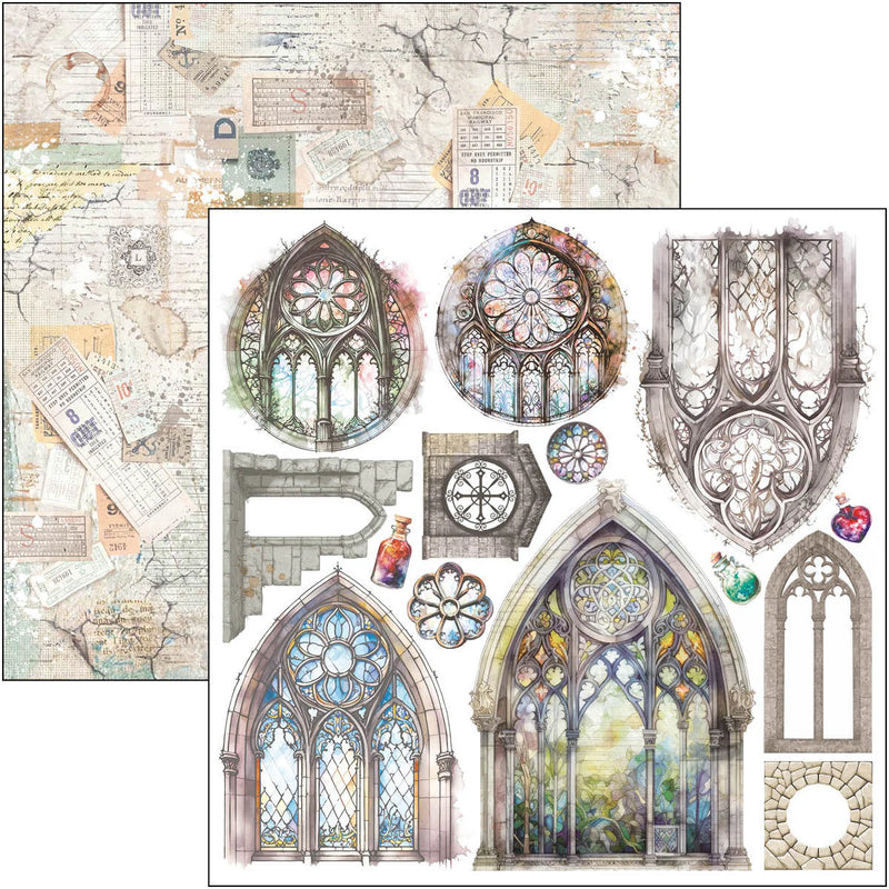 Ciao Bella - 6x6 Fussy Cut Pad - Wizard Academy