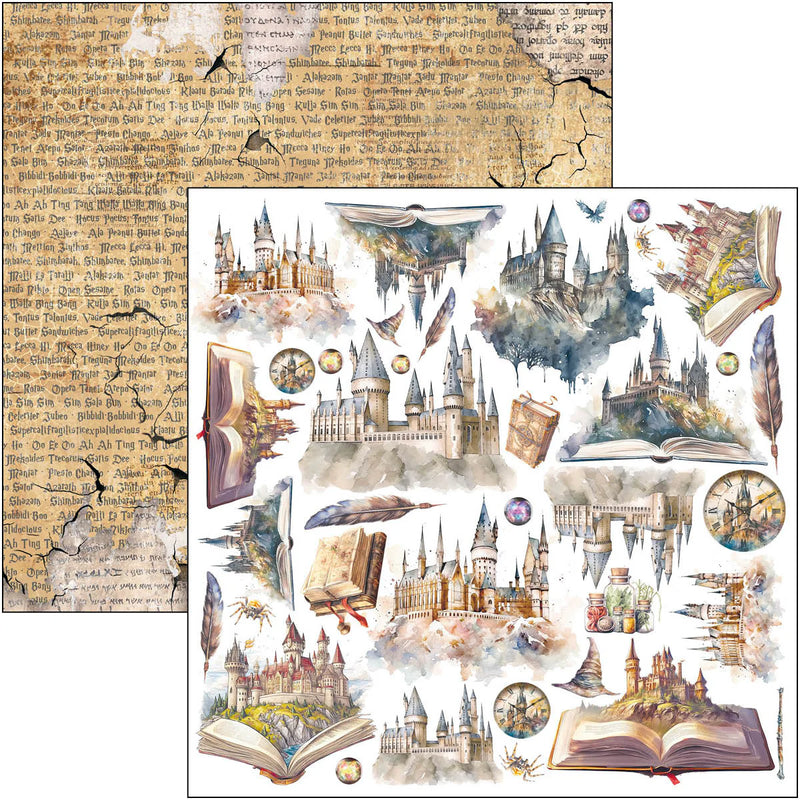 Ciao Bella - 6x6 Fussy Cut Pad - Wizard Academy