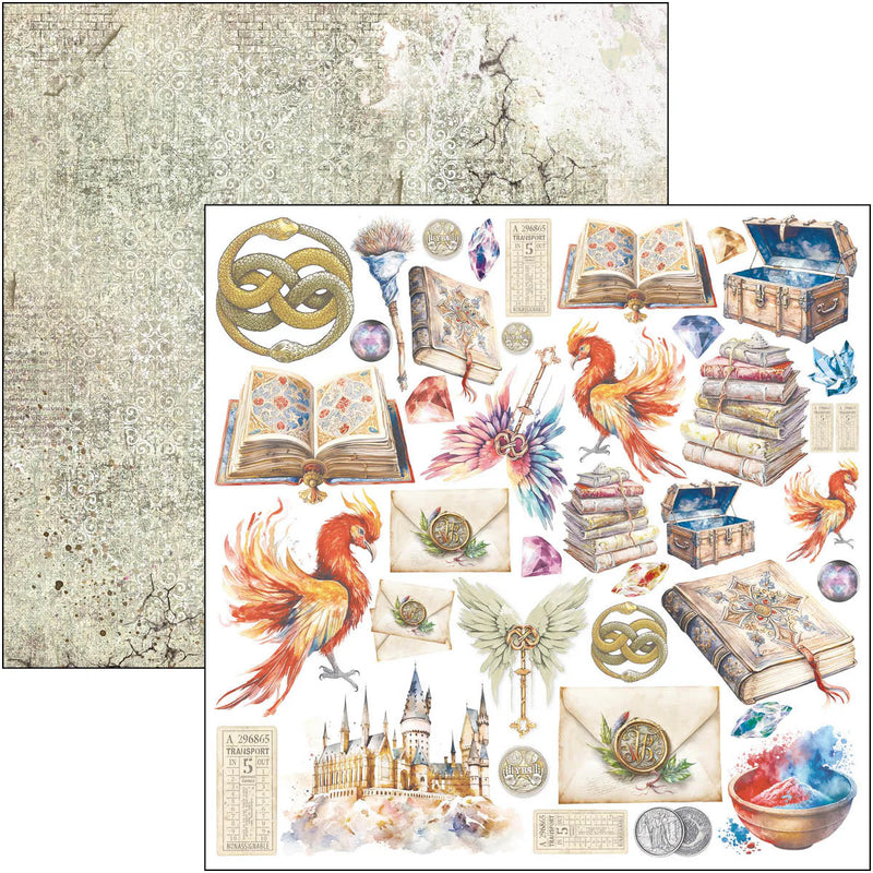 Ciao Bella - 6x6 Fussy Cut Pad - Wizard Academy