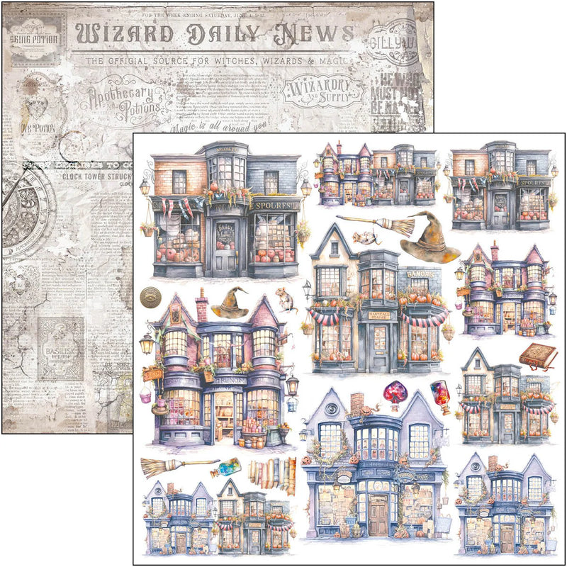 Ciao Bella - 6x6 Fussy Cut Pad - Wizard Academy