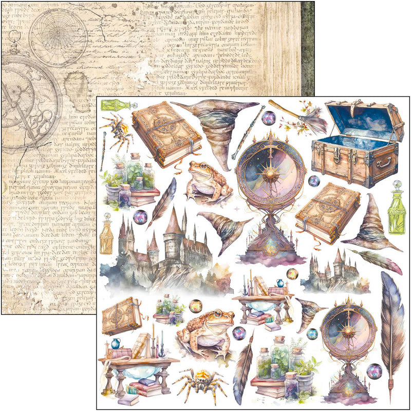 Ciao Bella - 6x6 Fussy Cut Pad - Wizard Academy