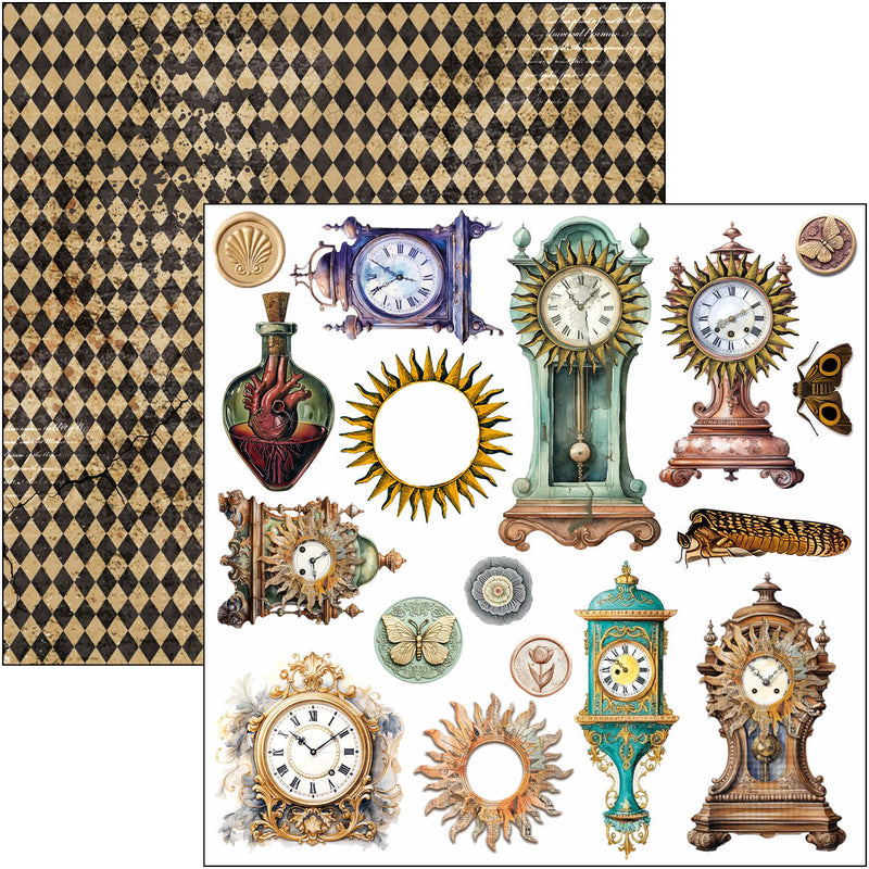 Ciao Bella - Cabinet Of Curiosities - 6x6 Fussy Cut Pad