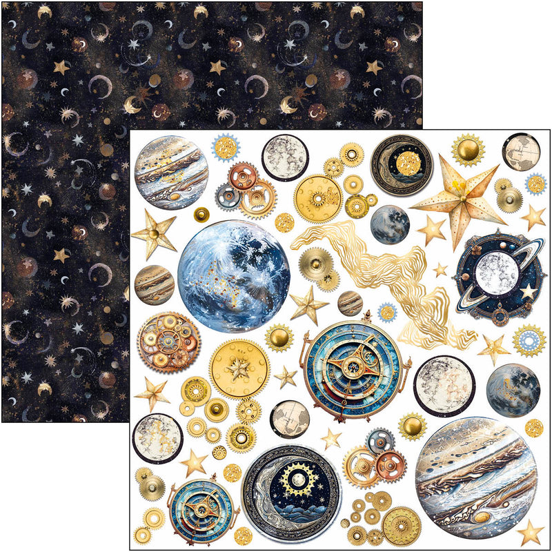 Ciao Bella - Celestial - 6x6 Fussy Cut Pad