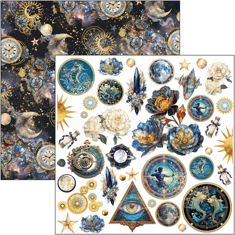 Ciao Bella - Celestial - 6x6 Fussy Cut Pad