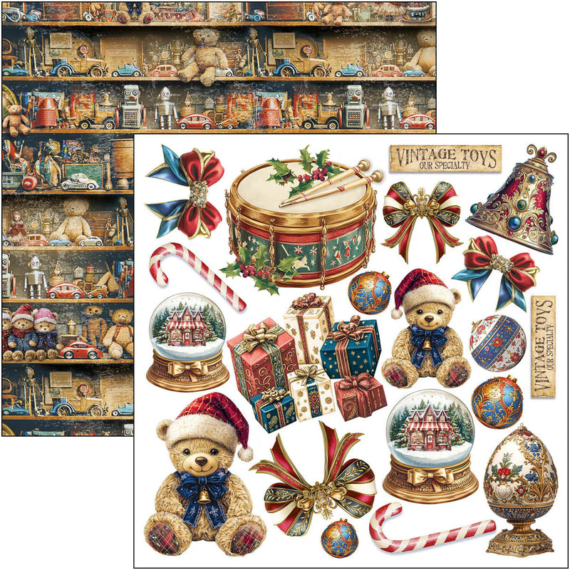 Ciao Bella - Toy Shop - Fussy Cut Pad 6"x6"