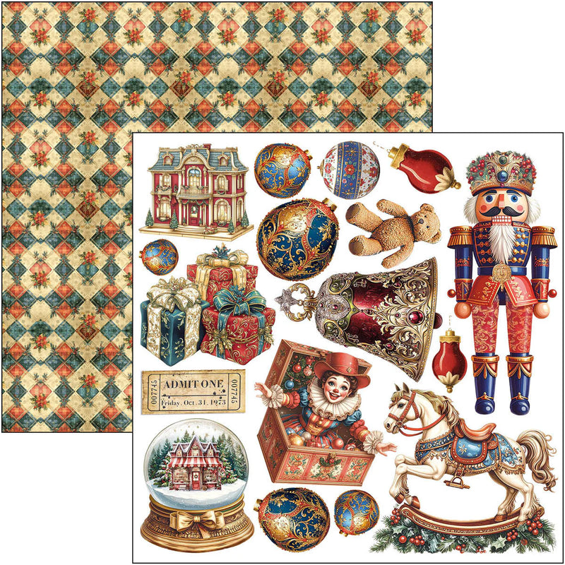 Ciao Bella - Toy Shop - Fussy Cut Pad 6"x6"