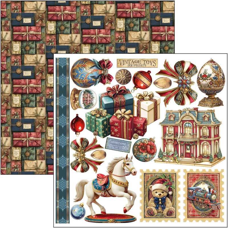 Ciao Bella - Toy Shop - Fussy Cut Pad 6"x6"
