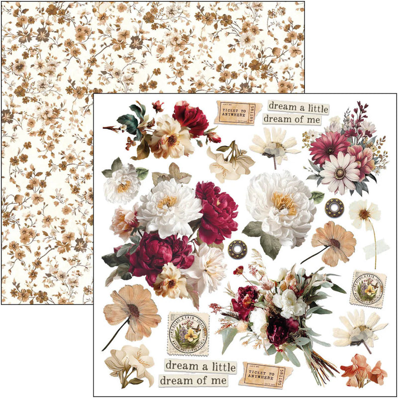 Ciao Bella - Book Lovers - Fussy Cut Pad 6"x6"