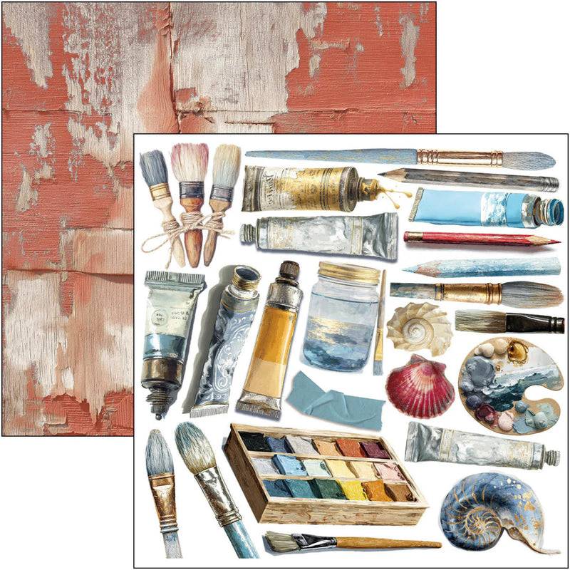 Ciao Bella - An Artist Journey - Fussy Cut Pad 6"x6"