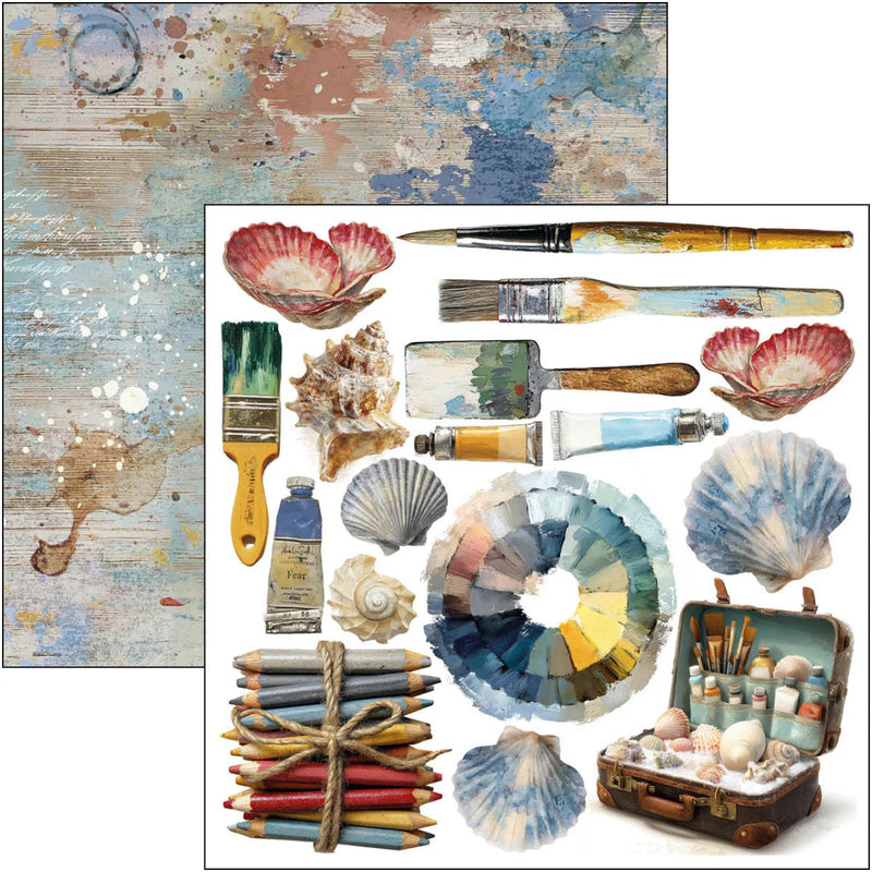 Ciao Bella - An Artist Journey - Fussy Cut Pad 6"x6"