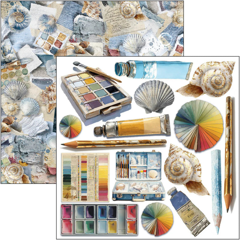 Ciao Bella - An Artist Journey - Fussy Cut Pad 6"x6"