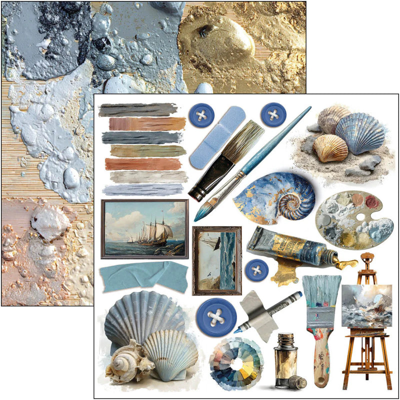 Ciao Bella - An Artist Journey - Fussy Cut Pad 6"x6"