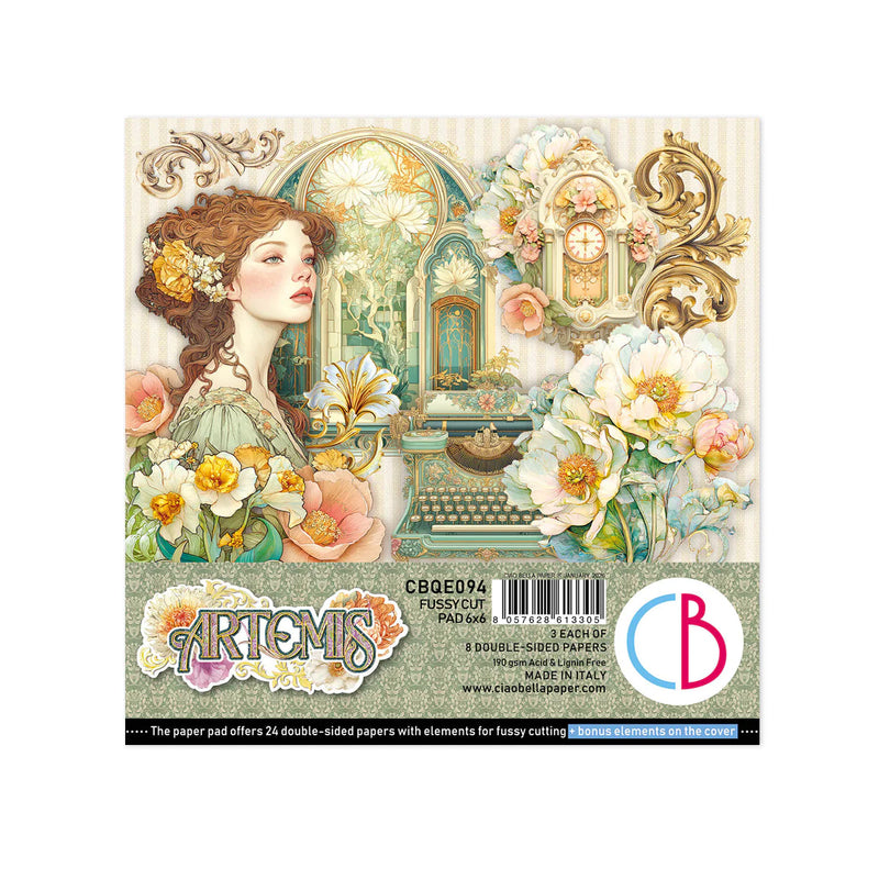 Ciao Bella - Artemis - Fussy Cut Pad 6"x6"