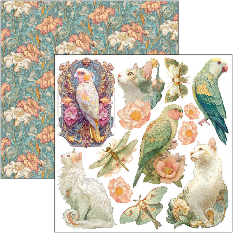 Ciao Bella - Artemis - Fussy Cut Pad 6"x6"