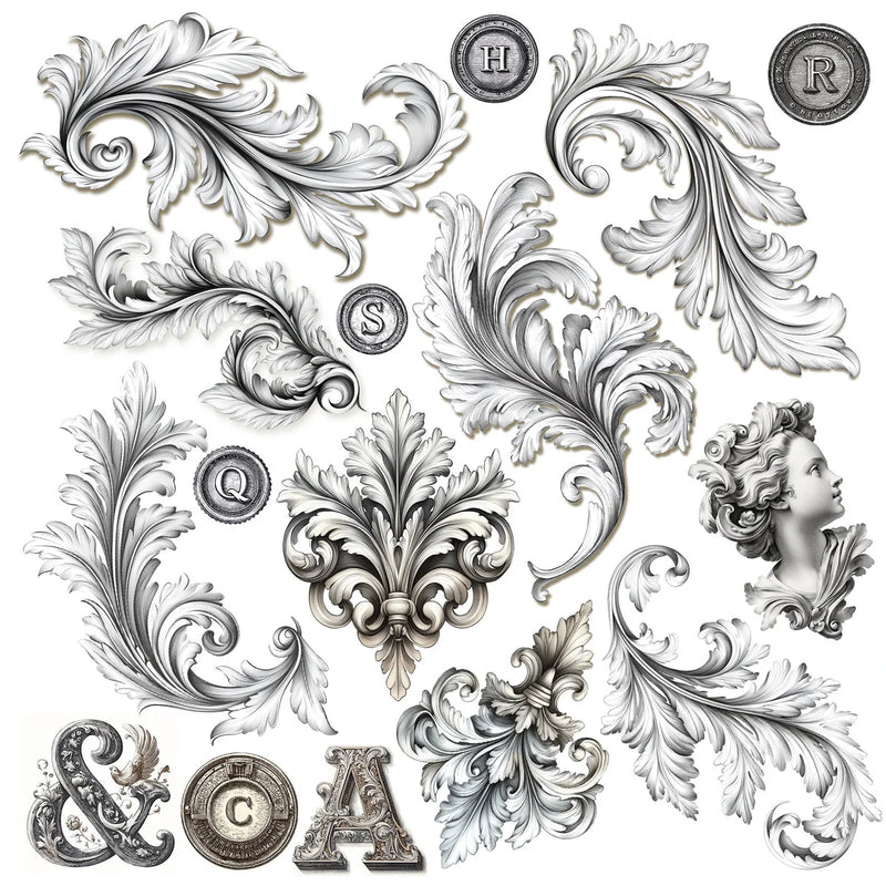 Ciao Bella - Typographic - Fussy Cut Pad 6"x6"