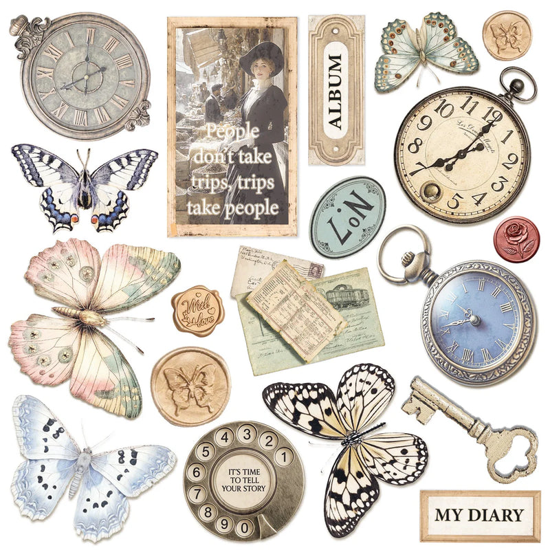Ciao Bella - Eastern Journey - Fussy Cut Pad 6"x6"