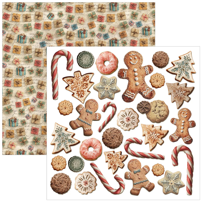Ciao Bella - Merry & Bright - Fussy Cut Pad 6"x6"