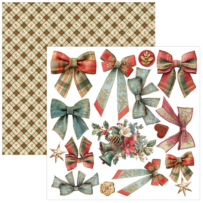 Ciao Bella - Merry & Bright - Fussy Cut Pad 6"x6"