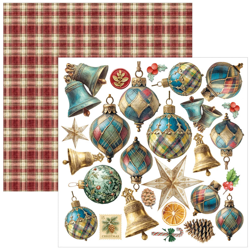 Ciao Bella - Merry & Bright - Fussy Cut Pad 6"x6"