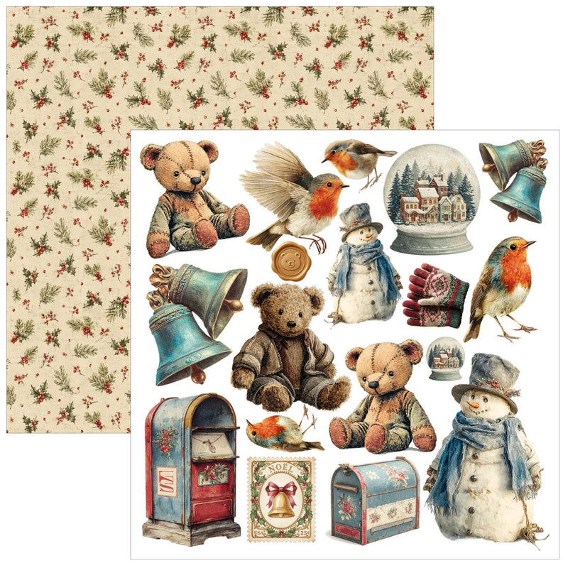 Ciao Bella - Merry & Bright - Fussy Cut Pad 6"x6"