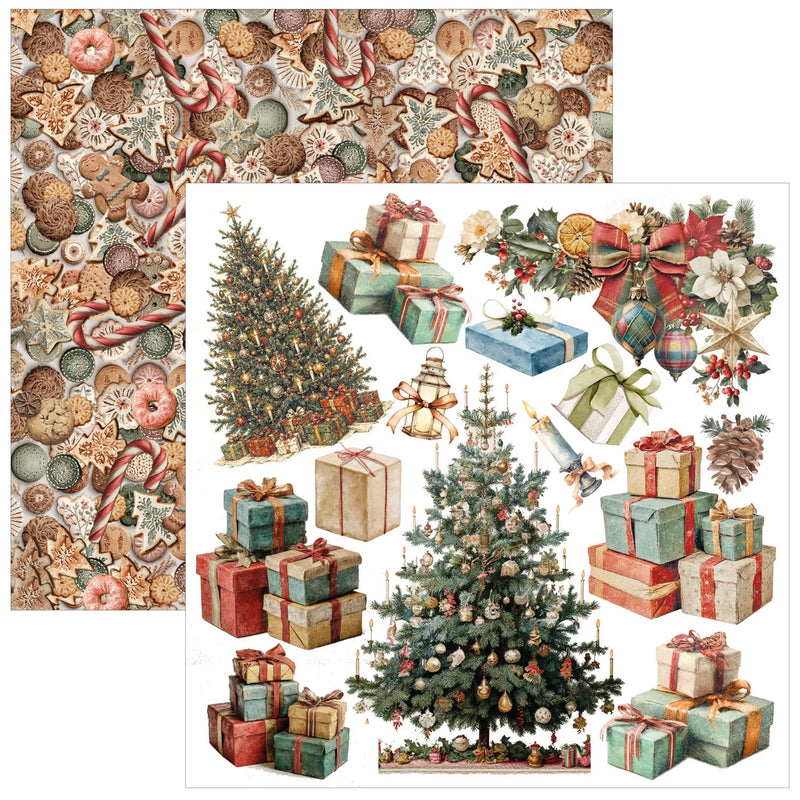 Ciao Bella - Merry & Bright - Fussy Cut Pad 6"x6"