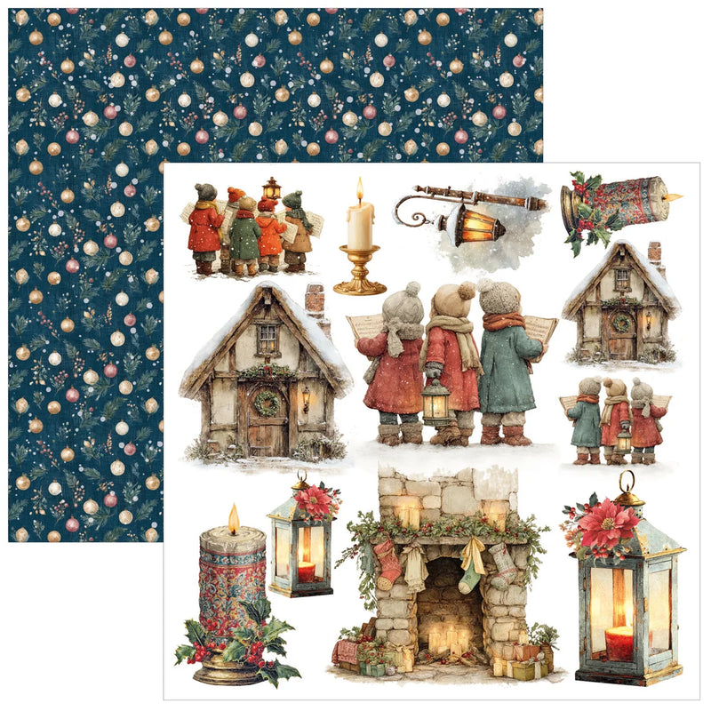 Ciao Bella - Merry & Bright - Fussy Cut Pad 6"x6"