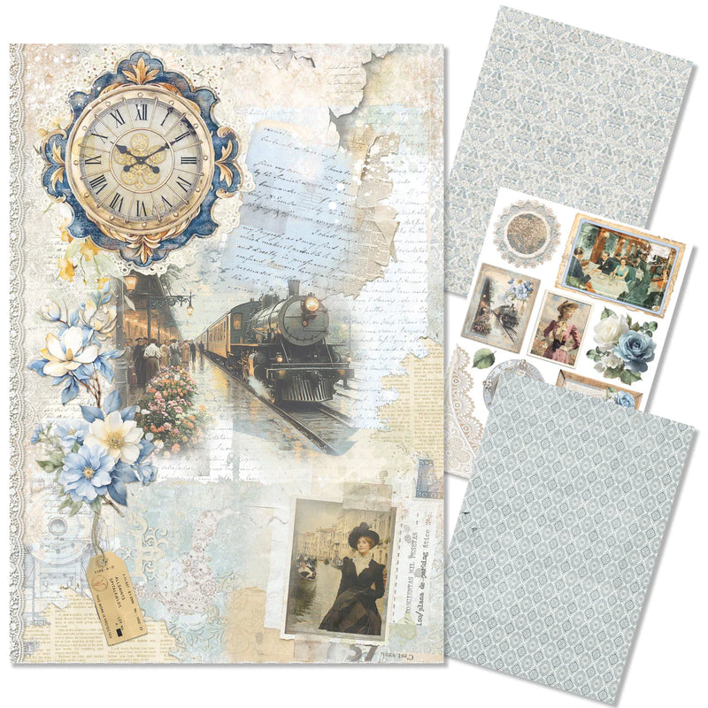 Ciao Bella - Eastern Journey - Rice Paper - A4 Mixed 4/Pkg