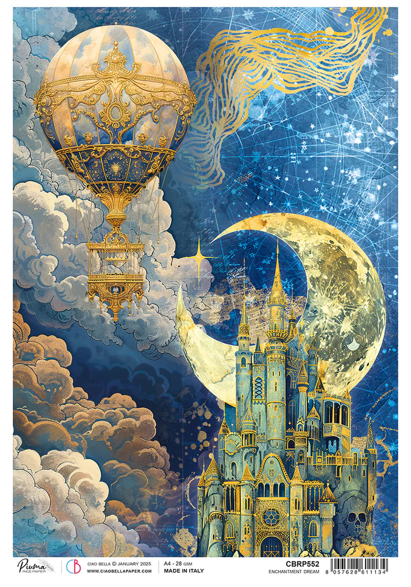 Ciao Bella - Celestial - Rice Paper - A4 Enchantment Dream
