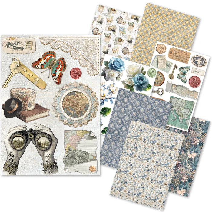 Ciao Bella - Eastern Journey - Rice Paper - A5 Mixed 8/Pkg