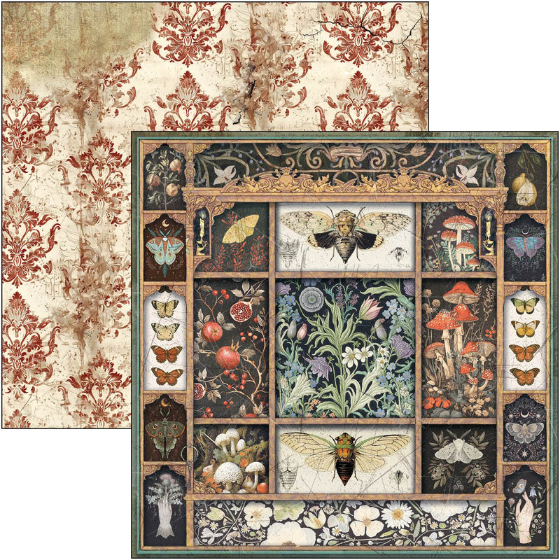Ciao Bella - Cabinet Of Curiosities - Patterns Pad 12"x12"