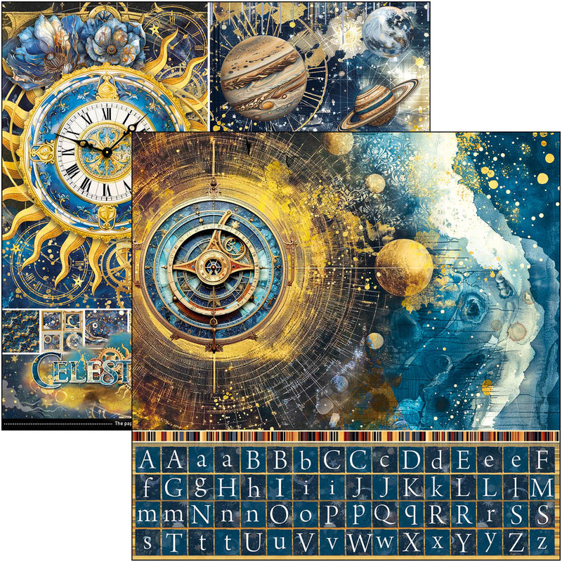 Ciao Bella - Celestial - Patterns Pad 12"x12"