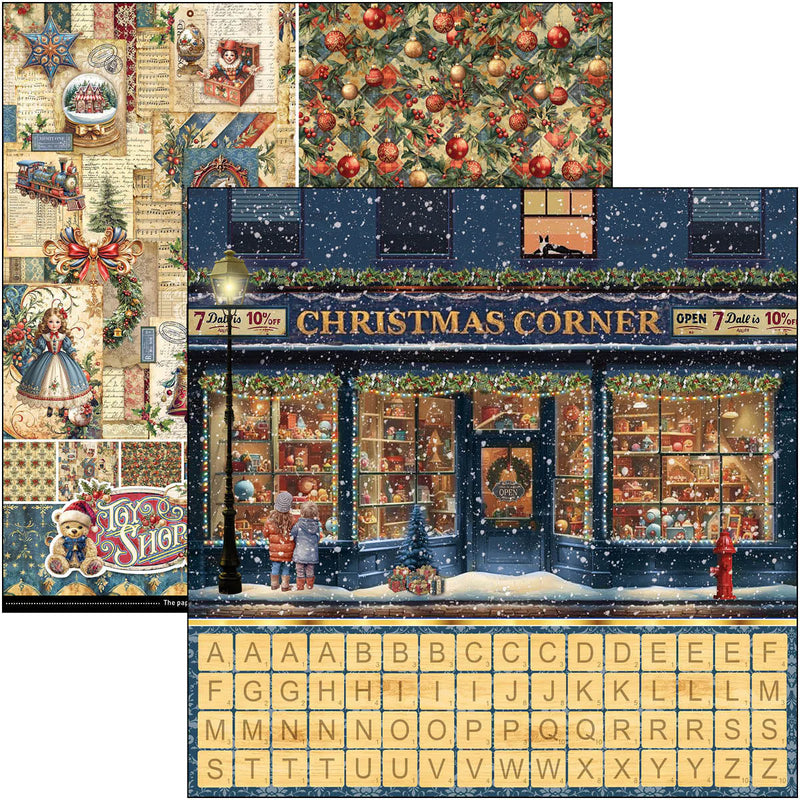 Ciao Bella - Toy Shop - Patterns Paper Pad 12"x12"
