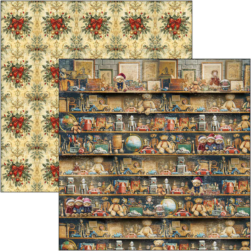 Ciao Bella - Toy Shop - Patterns Paper Pad 12"x12"