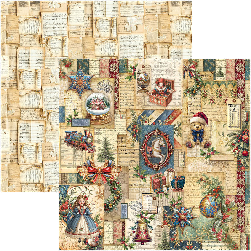 Ciao Bella - Toy Shop - Patterns Paper Pad 12"x12"