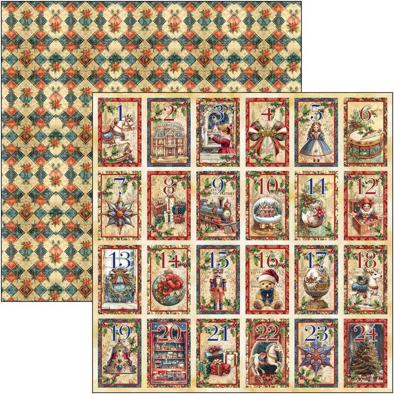 Ciao Bella - Toy Shop - Patterns Paper Pad 12"x12"
