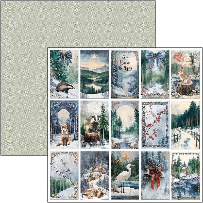 Ciao Bella - Forest Tales - Patterns Paper Pad 12"x12"