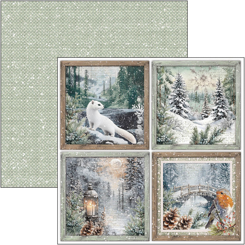 Ciao Bella - Forest Tales - Patterns Paper Pad 12"x12"