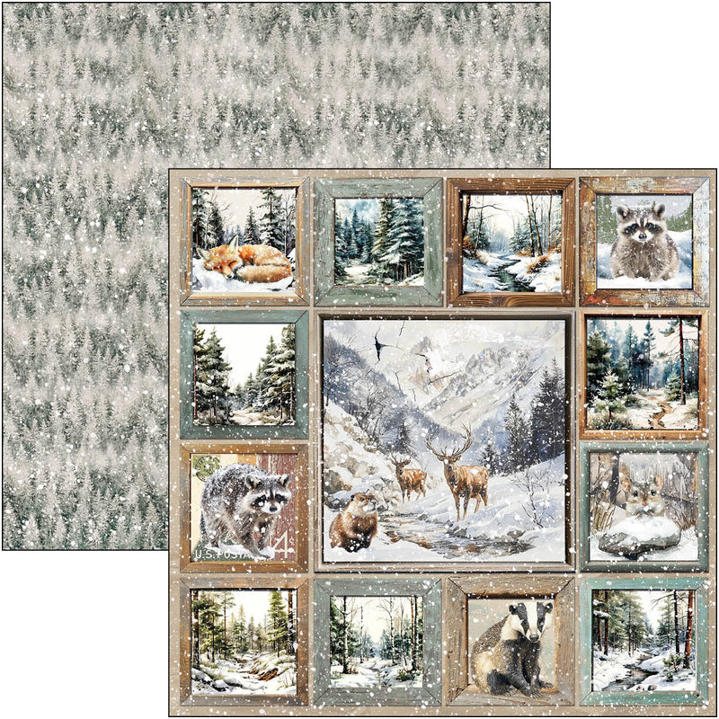 Ciao Bella - Forest Tales - Patterns Paper Pad 12"x12"