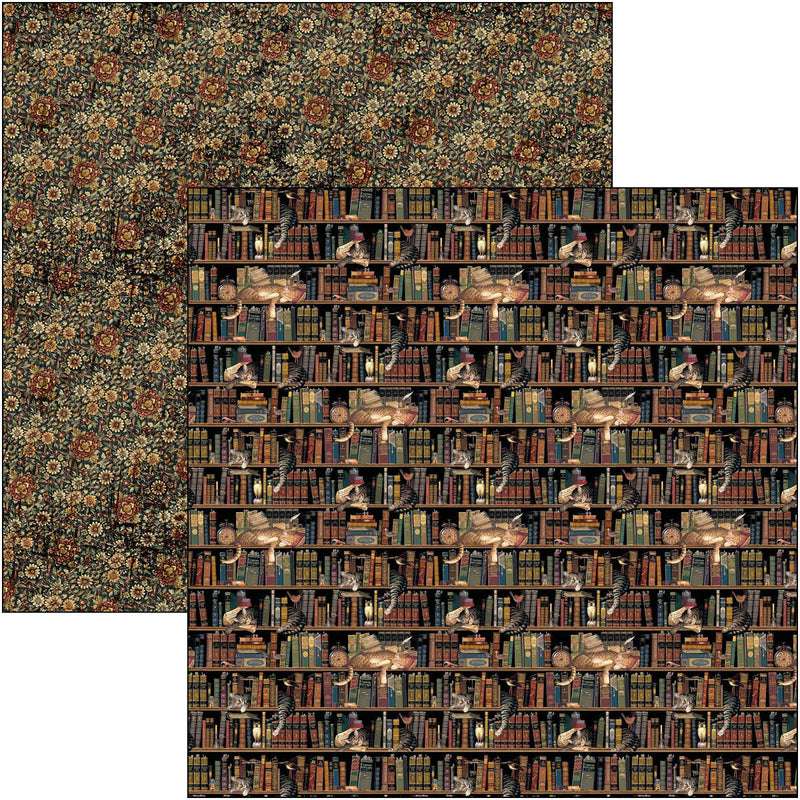 Ciao Bella - Book Lovers - Patterns Paper Pad 12"x12"