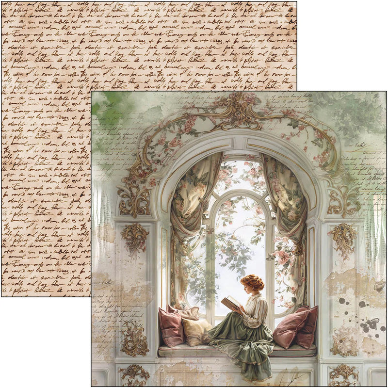 Ciao Bella - Book Lovers - Patterns Paper Pad 12"x12"