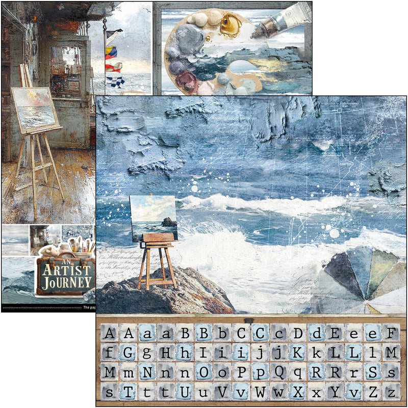 Ciao Bella - An Artist Journey - Patterns Paper Pad 12"x12"