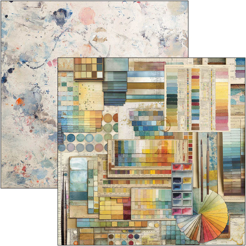 Ciao Bella - An Artist Journey - Patterns Paper Pad 12"x12"