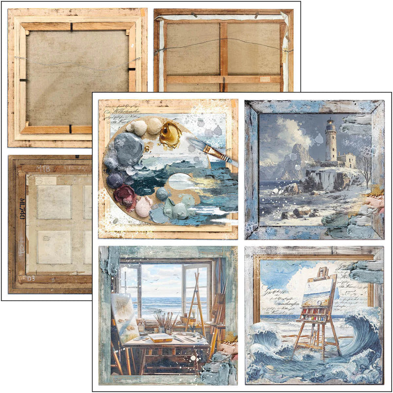 Ciao Bella - An Artist Journey - Patterns Paper Pad 12"x12"