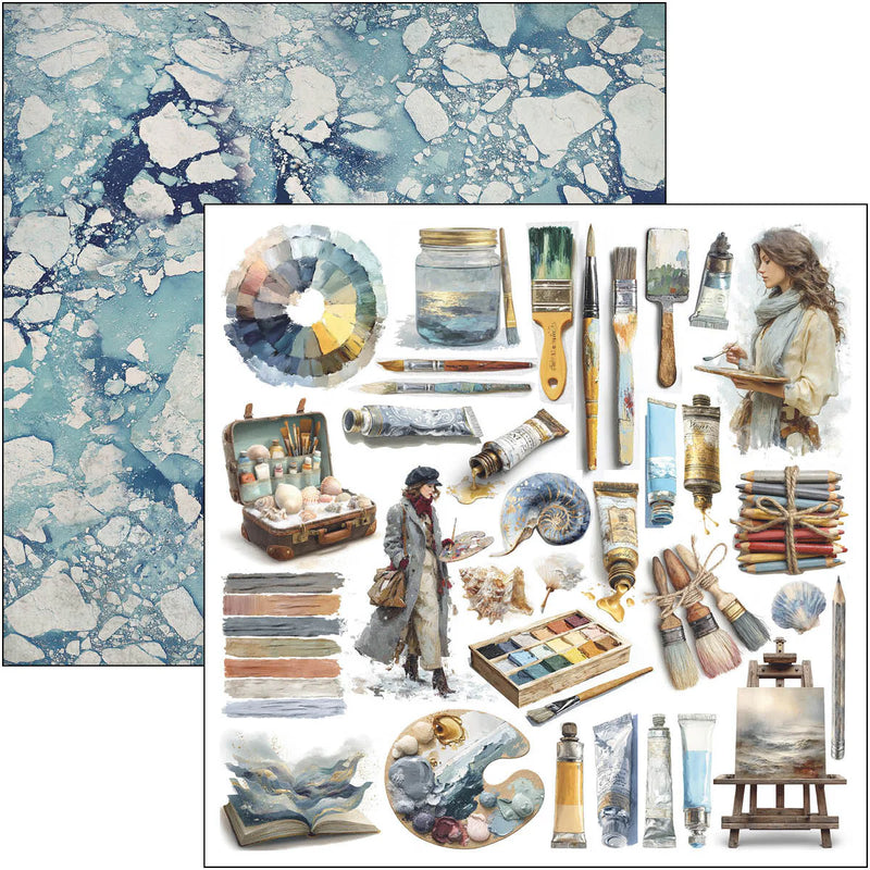 Ciao Bella - An Artist Journey - Patterns Paper Pad 12"x12"