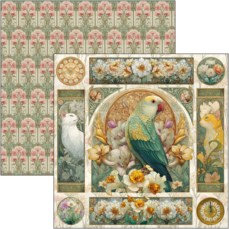 Ciao Bella - Artemis - Patterns Paper Pad 12"x12"