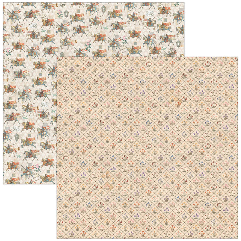 Ciao Bella - Courtly Love - Patterns Paper Pad 12"x12"