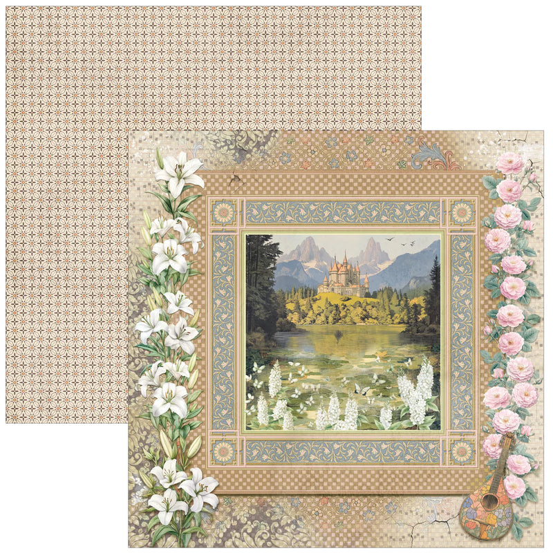 Ciao Bella - Courtly Love - Patterns Paper Pad 12"x12"