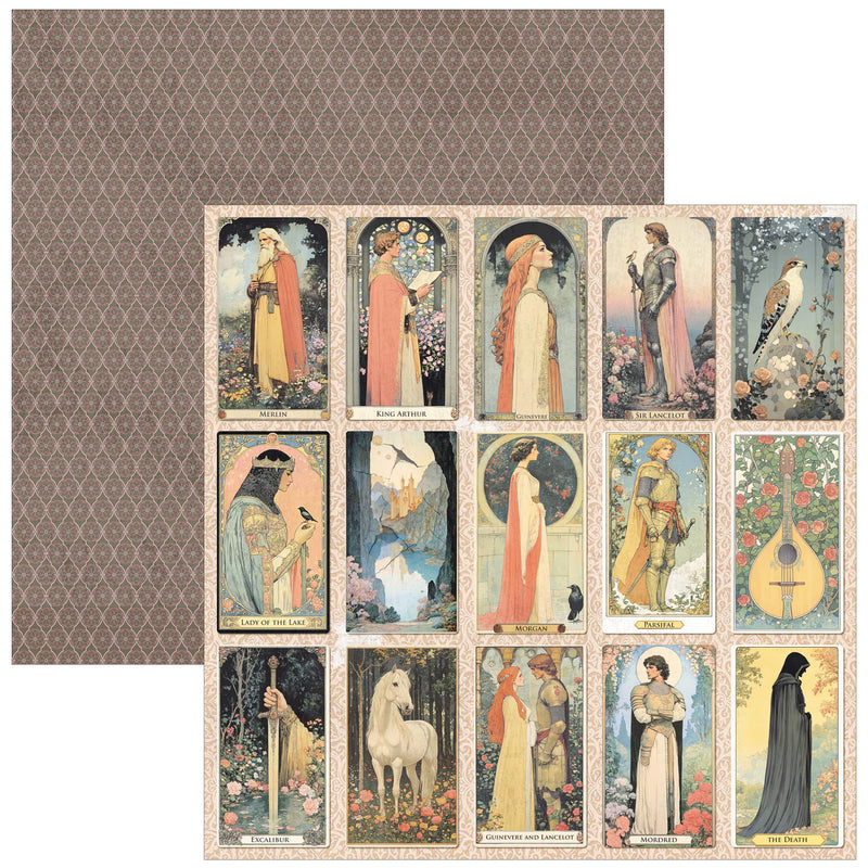 Ciao Bella - Courtly Love - Patterns Paper Pad 12"x12"