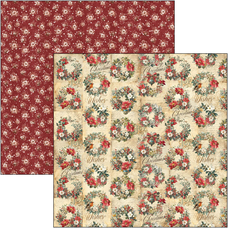 Ciao Bella - Merry & Bright - Patterns Paper Pad 12"x12"
