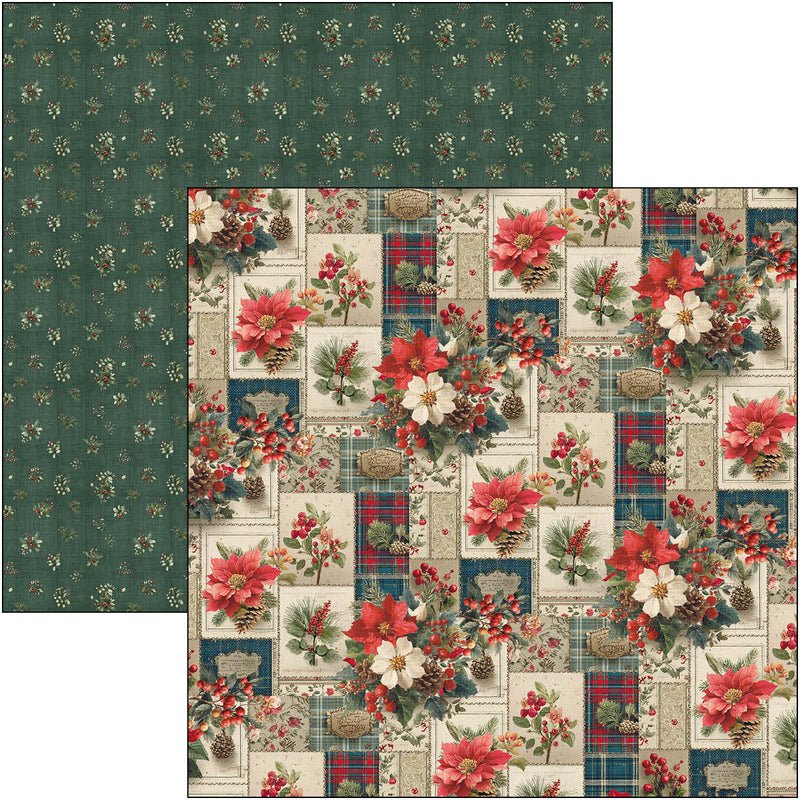 Ciao Bella - Merry & Bright - Patterns Paper Pad 12"x12"